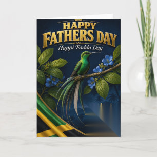 Gelukkige Vaderdag vanuit Jamaica, laat papa zien Kaart