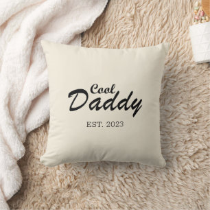 Gelukkige vaders dag beste vader gepersonaliseerde kussen
