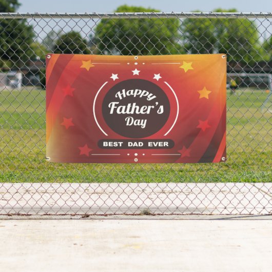 gelukkige vaders dag spandoek (Insitu)