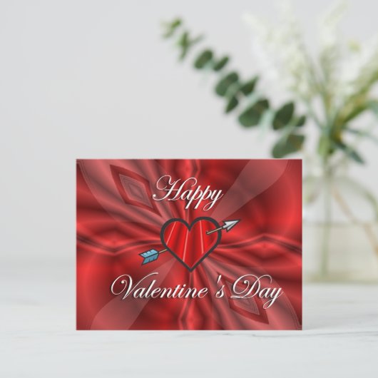 Gelukkige Valentijn&apos; s Dag Feestdagenkaart (Staand voorkant)