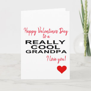 gelukkige Valentijnsdag aan een werkelijk koele Feestdagen Kaart
