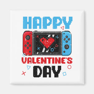 Gelukkige Valentijnsdag Controller Video Game Hart Magneet