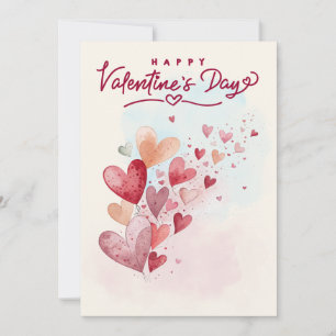 Gelukkige Valentijnsdag Feestdagenkaart