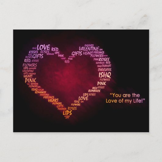 Gelukkige Valentijnsdag Feestdagenkaart (Voorkant)