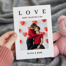 Gelukkige Valentijnsdag Harten Foto Collage Liefde