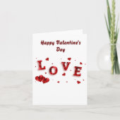 Gelukkige Valentijnsdag Kaart (Voorkant)