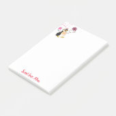 Gelukkige Valentijnsdag Pinguïn Post-it Notitie Post-it® Notes (Schuin)
