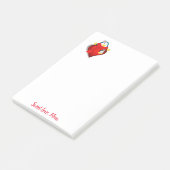 Gelukkige Valentijnsdag Pinguïn Post-it Notitie Post-it® Notes (Schuin)