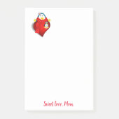 Gelukkige Valentijnsdag Pinguïn Post-it Notitie Post-it® Notes (Voorkant)