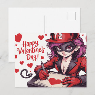 Gelukkige Valentijnsdag Super-Helden -2 Briefkaart