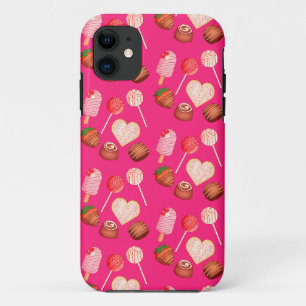Gelukkige Valentijnsdag traktaties en Snoep iPhone 11 Hoesje