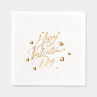 Gelukkige Valentijnsdag Typografie Hartjes