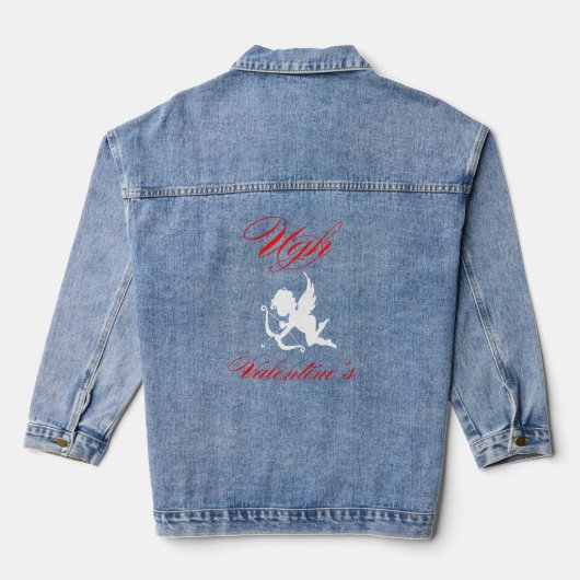 Gelukkige Valentijnsdag - Ugh Valentijns | Denim Jacket (Achterkant)
