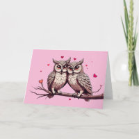 Gelukkige Valentijnsdag Uilen
