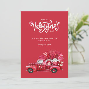 Gelukkige Valentijnsdag Valentijnsdag kaart