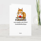 Gelukkige Valentijnsdag voor mijn lieverd Bloem Kaart (Achterkant)