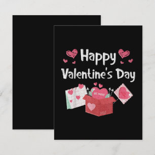 Gelukkige Valentijnsdag Wees Van Mij Schattige Har RSVP Kaartje