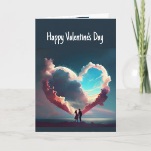 Gelukkige Valentijnsdag Wereld van de Liefde Kaart