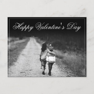 Gelukkige Valentijnsdag - zij aan zij Briefkaart