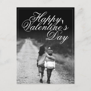 Gelukkige Valentijnsdag - zij aan zij Briefkaart
