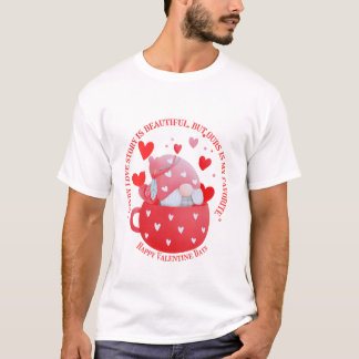Gelukkige Valentijnsdagen T-shirt