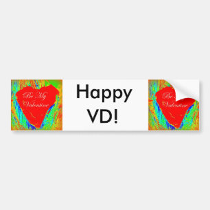 gelukkige vd-bumper sticker