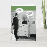 GELUKKIGE VERJAARDAG 1890 MAN DIE AAN VINTAGE ZICH