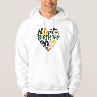 Gelukkige verjaardag 2025 hoodie