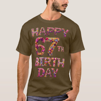 Gelukkige Verjaardag 67e T-shirt