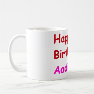 Gelukkige Verjaardag Aadi Koffiemok