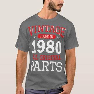 Gelukkige Verjaardag aan me maakte u 40 jaar oude  T-shirt