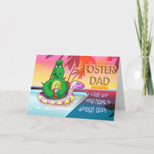 gelukkige Verjaardag aan mijn PleegPapa Kaart