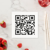 Gelukkige verjaardag aan u QR code Servet (Insitu)