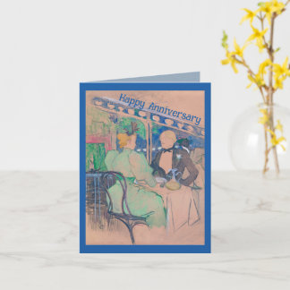 GELUKKIGE VERJAARDAG AAN VRIENDEN / ELEGANTE KOPPE KAART