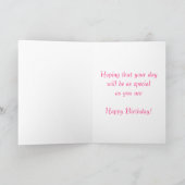 Gelukkige Verjaardag Airedale Terrier Puppy Dog Ka Kaart (Binnen)