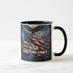 Gelukkige Verjaardag Amerika 250ste Mok