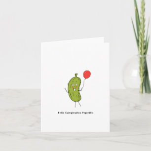 Gelukkige verjaardag augurk, Happy Birthday Pickle Kaart