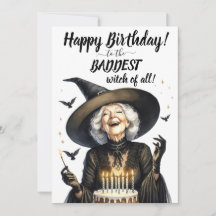 Gelukkige verjaardag BADDEST Witch! Enkele feestda