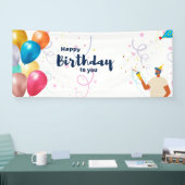 Gelukkige verjaardag Banner (Beurs)