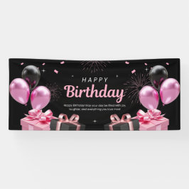 Gelukkige verjaardag Banner