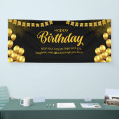 Gelukkige verjaardag Banner (Beurs)