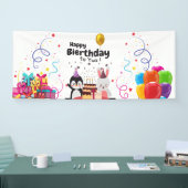 Gelukkige verjaardag Banner (Beurs)