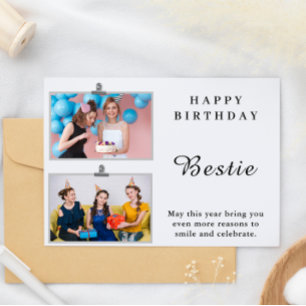 Gelukkige verjaardag Bestie Kaart
