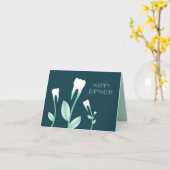 GELUKKIGE VERJAARDAG bloeiende tanden Kaart (Gele Bloem)