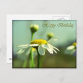 Gelukkige verjaardag briefkaart (Voorkant / Achterkant)