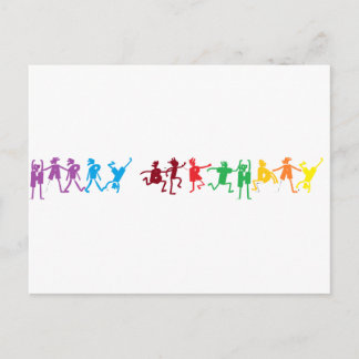 gelukkige verjaardag briefkaart