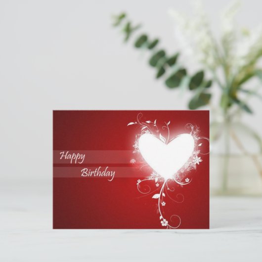 Gelukkige verjaardag briefkaart (Staand voorkant)