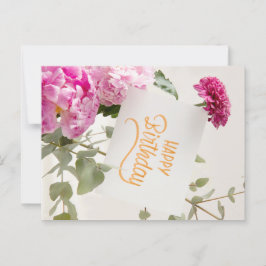 GELUKKIGE VERJAARDAG BRIEFKAART