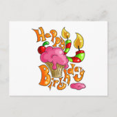 Gelukkige verjaardag briefkaart (Voorkant)