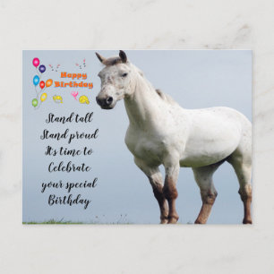 Gelukkige verjaardag briefkaart